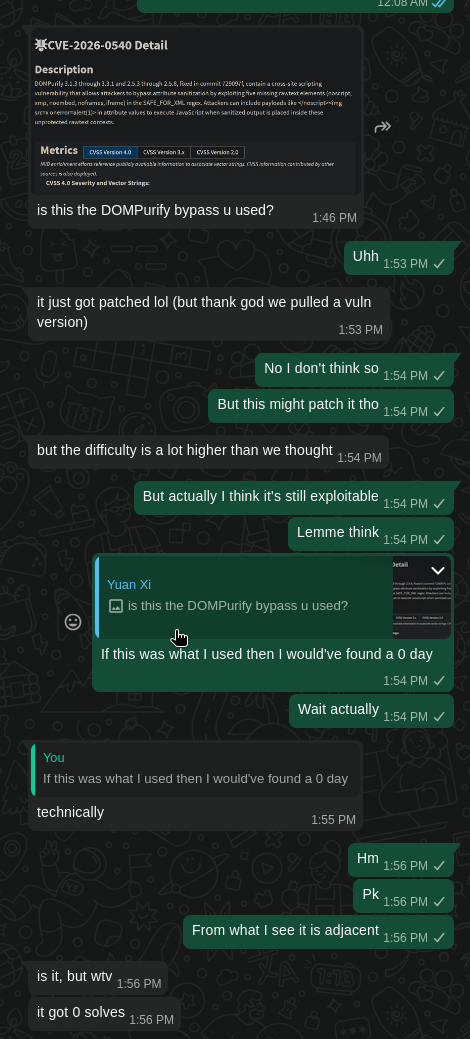 Initial Message From Halogen